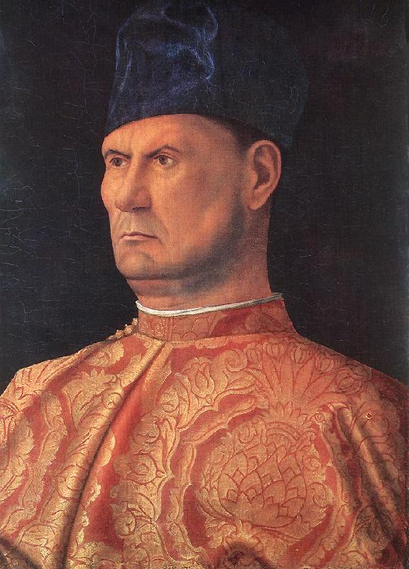 BELLINI, Giovanni Portrait of a Condottiere (Jacopo Marcello)  yr6 China oil painting art
